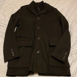 Men’s Kenneth Cole Reaction long coat size small.